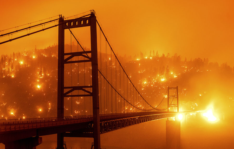 미국 캘리포니아 산불. / 뉴시스